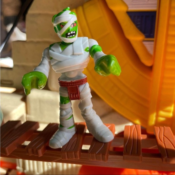 Fisher Price Imaginext Serpent Strike Pyramid Egyptian Playset & Figures Lot - Picture 5 of 10